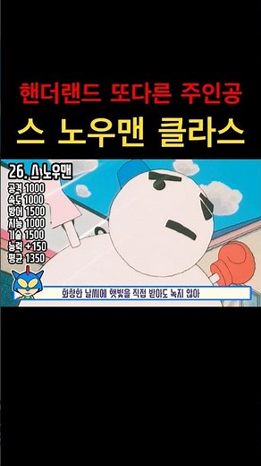 핸더랜드 또다른 주인공? 스 노우맨의 클라스 #짱구 #극장판
