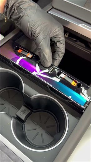Easy Tesla mods you can install yourself. #tesla #teslamods #diymods #modely #socaltesla