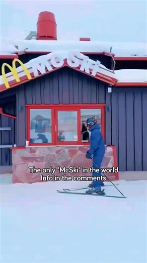 We've found the only McSki in the world 🍟⛷️ Where to find it and a 7-night ski trip with flights from £312 (BARGAIN!) is in the comments 😉 (🎥 @abroad.bruv) #mcski #mcdonalds #skitrip #swedentravel #luxuryski | Holidaypirates.com