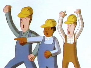 Curious George and the Dump Truck (Old Cartoon 80's)