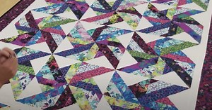 DIY Jelly Roll Tradewinds Quilt Tutorial