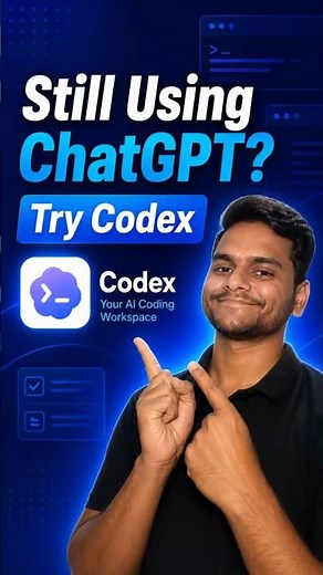 🚫 Still Using ChatGPT for Coding? Try Codex ⚡ #ai #coding #codex #openai #gpt