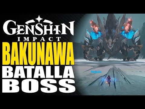 Bakunawa - Batalla Boss - Genshin Impact