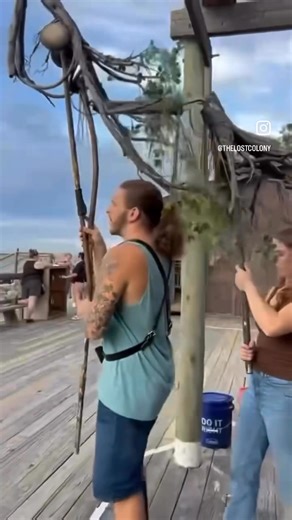 Behind the scenes at The Lost Colony! The magic behind the puppets✨ The Elk-Designed by Nicholas Mahon, Emmy nominated puppet designer, who designed puppets for the opening ceremonies of the 2018 Winter Olympics! | The Lost Colony