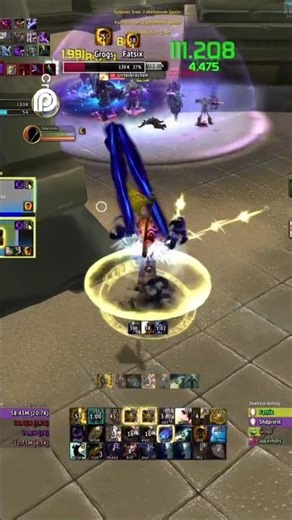 Aggro Disc Priest DESTROYS Unholy DK 💀🔥#shorts