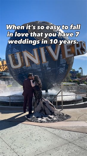 I love the feeling of falling in love all over again through every unforgettable celebration. In the last 10 years, we’ve had seven weddings, and each one has been a beautiful reminder of the love we share. I feel so blessed to have found someone I adore so deeply that I want to marry them again and again through vow renewals. Life is too short, and love deserves to be celebrated in a big, meaningful way more than just once. 💍💖 #love #vowrenewal #marriedlife #celebratelove #romance #relationsh