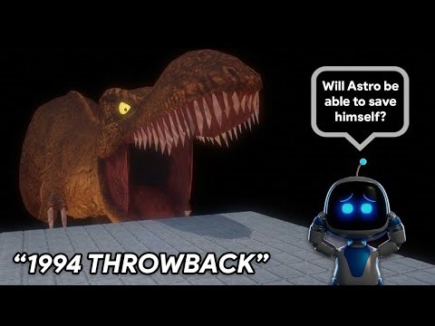 Astro's Playroom PS5 Gameplay | Finding the SECRET 1994 Throwback Level (T-Rex Boss) – Part 5 