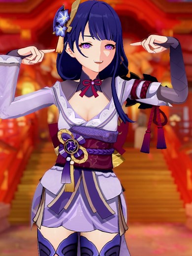 Raiden Shogun Edits in Genshin Impact