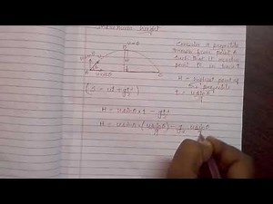 Physics : maximum height