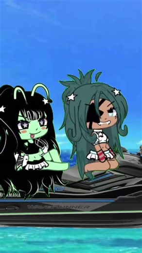 NOVAS PERSONAGENS!nome delas:makio e licy e makio e a alienígena e a licy e a outra #gacha