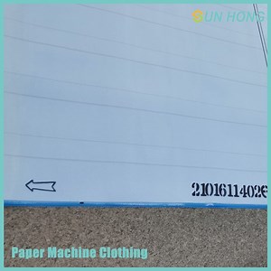 [Hot Item] Imported Monofilament Kraft Corrugated Paper Machine Triple Layer Wire Synthetic Forming Fabric