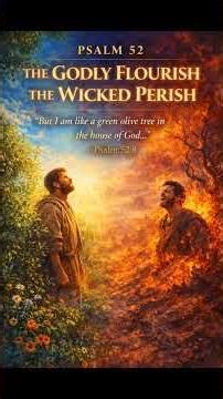 Psalm 52 – The Downfall of the Wicked and the Faithfulness of God #scriptureaudio #holiness
