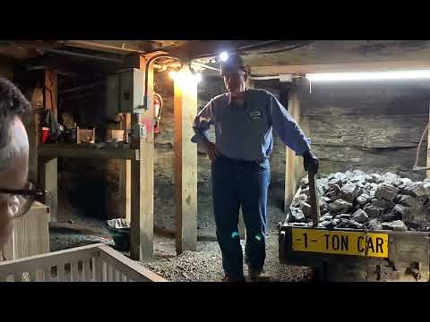 COAL MINE TOUR IN BECKLEY WEST VIRGINIA (full video) with guide’s original voice