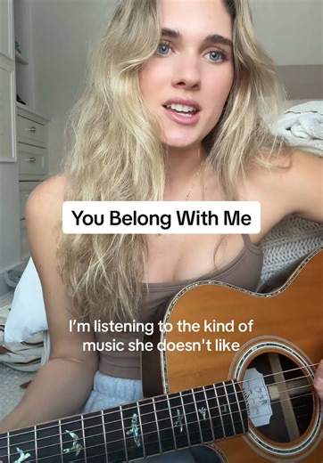 Taylor Swift's You Belong With Me - Guitar Cover Tutorial