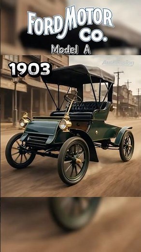 Ford's First Cars: Quadricycle to Model T (1896–1908)