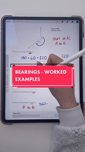 @GCSE Maths Revision | Tutoring Remember the three rules of bearings for these questions, and you’ll be absolutely fine! #gcsemathsrevision #gcsemathshelp #gcsemathstutor