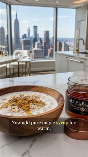 5-Minute Maple Syrup Oats Recipe for Better Busy Mornings