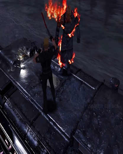 15K views · 239 reactions | Wesker fights Nemesis on top of the train | Gamer em Dia | Facebook