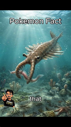This Pokémon Is Based on a Real Monster 😨 #strange #facts #animals #ocean #pokemon #anorith