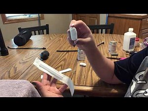 Half post method for cropped ears.