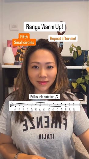 Here’s a great exercise for opening up your range in your warm up. It’s gentle using bubbles, and think “small circles” as you shift up and down. Make sure to transpose this into your range, so everything sits comfortably as a warm up. The range for this one is C4 to F5. Where do you need yours to sit? Find out and make those little changes, and be empowered in your everyday warm up! #MLMusicStudio #TheEmpoweredSinger #SingerMusicianship #IntentionalPractice #RangeWarmUp | ML Music Studio