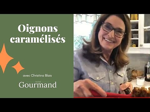 RECETTE D'OIGNONS CARAMÉLISÉS