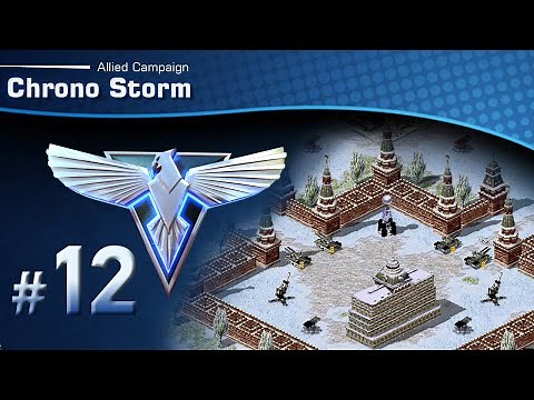 Red Alert 2: Allied Mission 12 - Chrono Storm [Long-play & Tips]