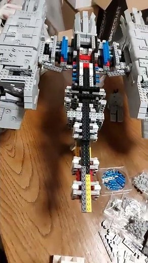 USCSS NOSTROMO - Halbzeit #klemmbausteine #lego #starship #shorts #short