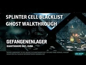 Splinter Cell Blacklist - Guantanamo Bay - Ghost Walkthrough