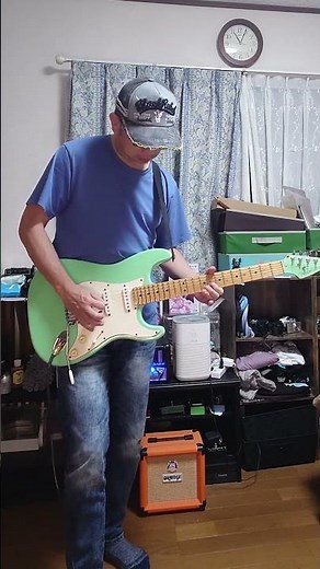 【34万回再生】 【紅 - X エックス】ギター練習17日目ギターソロ部分 #shorts #guitar #guitarcover #xjapan