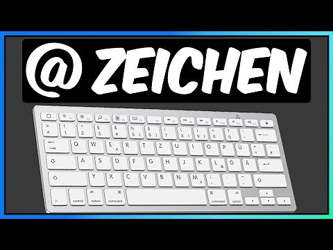 Wie macht man das @ Zeichen auf dem PC AT-Zeichen Tutorial