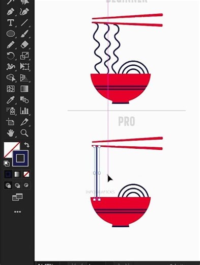How to use the Zigzag Option tool like a PRO in Illustrator #illustratortutorial