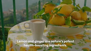 Lemon Ginger Wellness Boost