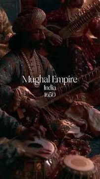 The golden age of the Mughal Empire around 1650! #fyp