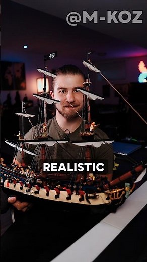 The Most Realistic LEGO Pirate Ship Ever Made