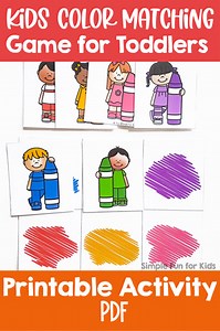 Kids Color Matching Game for Toddlers - Simple Fun for Kids
