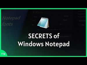 Secrets of Windows Notepad