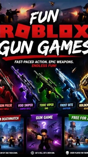 Fun Roblox gun games #new #cool #gaming #roblox #subscribe