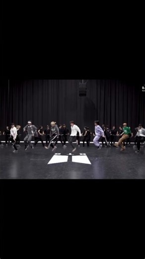 bts on song dance practice