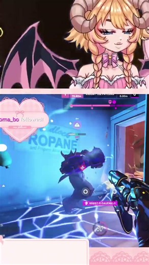 Amelia getting super excited and can’t stop giggling at the sound effect on her twitch stream Vtube