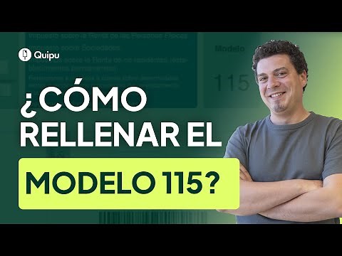 ✅ Cómo rellenar el MODELO 115 casilla por casilla ✍🏼
