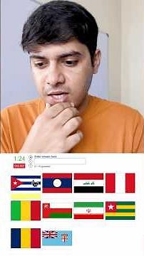 Guess 4 letter Countries by Flags 😎
