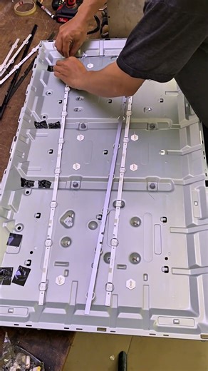 TV backlight is dead, replace it with a new one to make it last longer. #backlight #repair #led tv