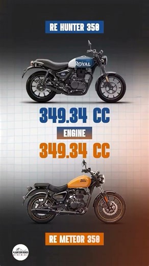 Which Bike is Best? Hunter 350 or Meteor 350 🤔