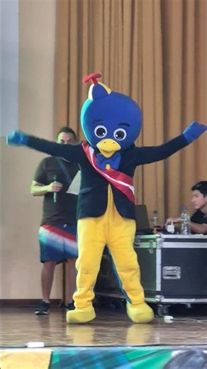 Pablo, President of the Backyardigans, at Friki Con 2026 #cosplay #backyardigans