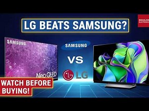 Samsung vs LG TV Comparison 2026 | Picture Quality, Gaming & Durability Tested