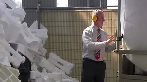 1.2K views · 31 reactions | Polly the polystyrene-recycling machine... | City of Launceston Official | Facebook