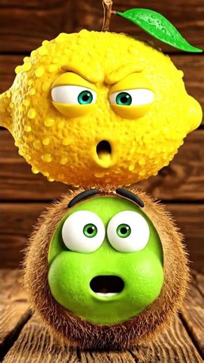 Watch These Fruits Turn Juice into Comedy Gold! 🍋😂