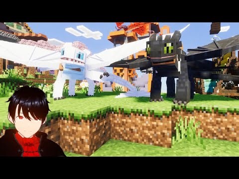 Finding The Light Fury! How to Train your Dragon | Modded Minecraft PT. 3