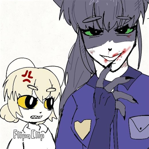 Terrible mouse Vs Sukai cat #meme#terrible mouse#animtion#ocs